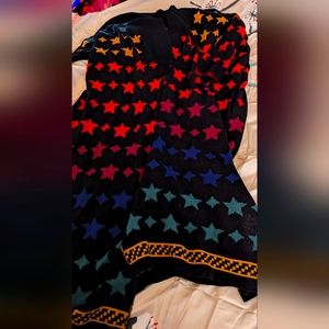 ModCloth Rainbow duster sweater